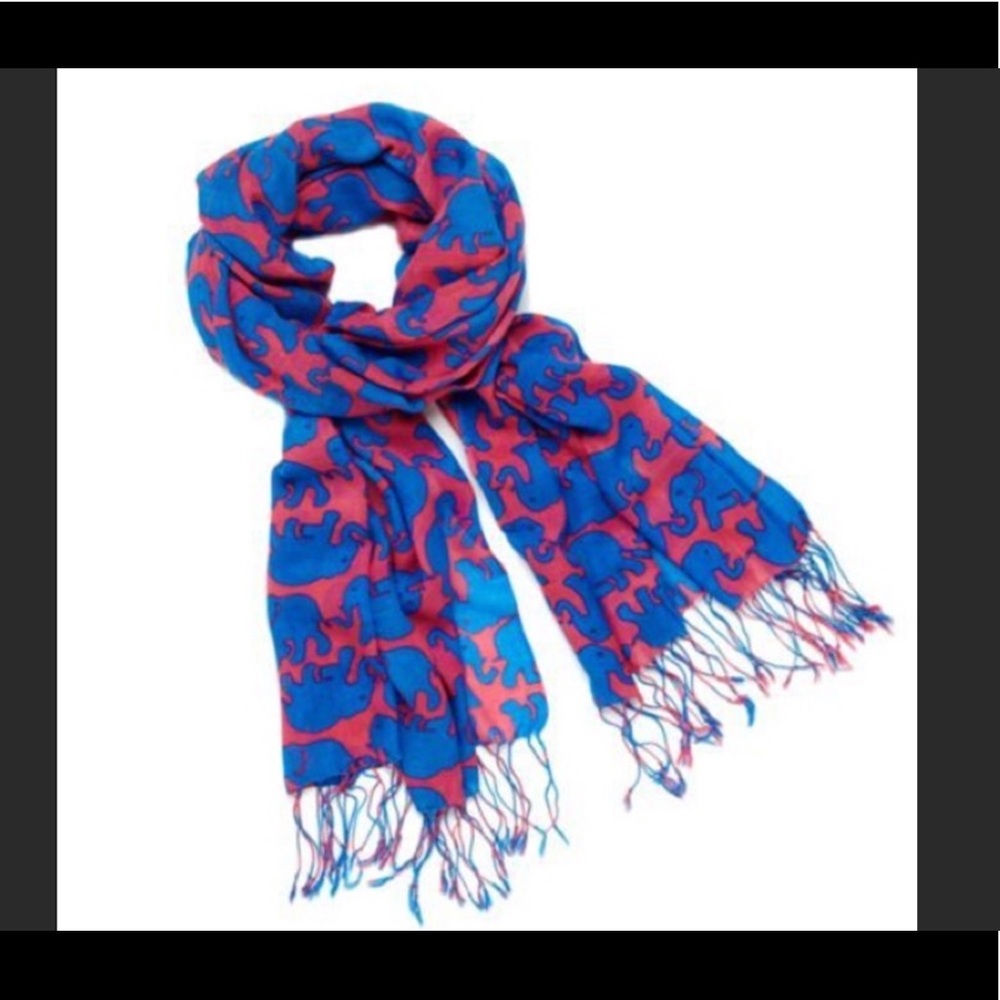 LILLY PULITZER CASHMERE/SILK SCARF-82” BY 28”
